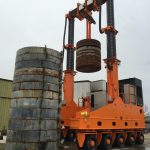 J&R Engineering LIFT-N-LOCK® Transporter - Vertical Cask Transporter Load Test - 7